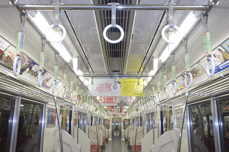 都営地下鉄三田線で株式会社MyReferの車両広告掲載